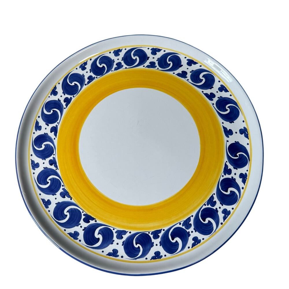Herend Hungary Village Pottery Hand Painted Dinner Plate